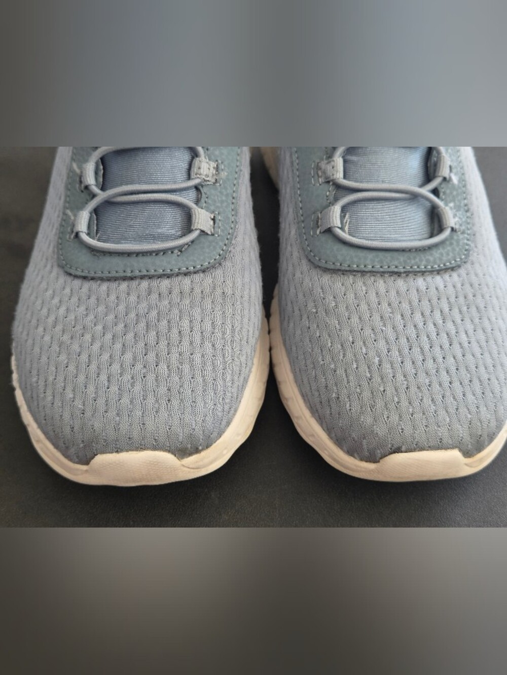 Skechers BOBS Sport Squad Chaos Slip-Ins Blue Gray Sneakers Women 8.5 - Picture 8 of 13